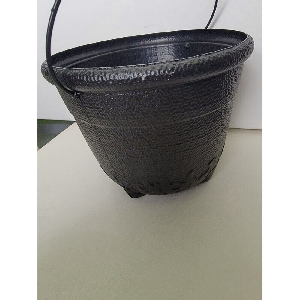 VTG Witches Cauldron General Foam Plastics Blow Mold Candy Pail Bucket Halloween